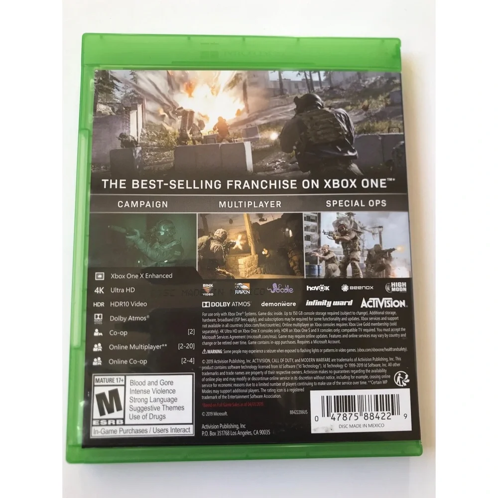 Microsoft call duty